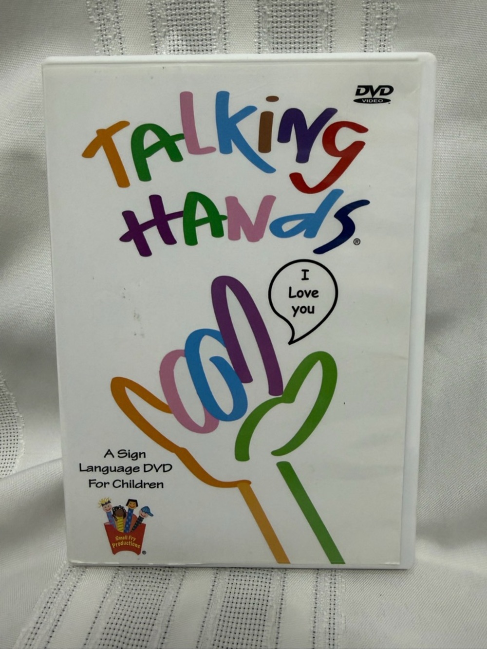 Sign Language For Children Education DVD Instructional Video Talking Hands Deaf